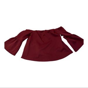 Off the shoulder shirt